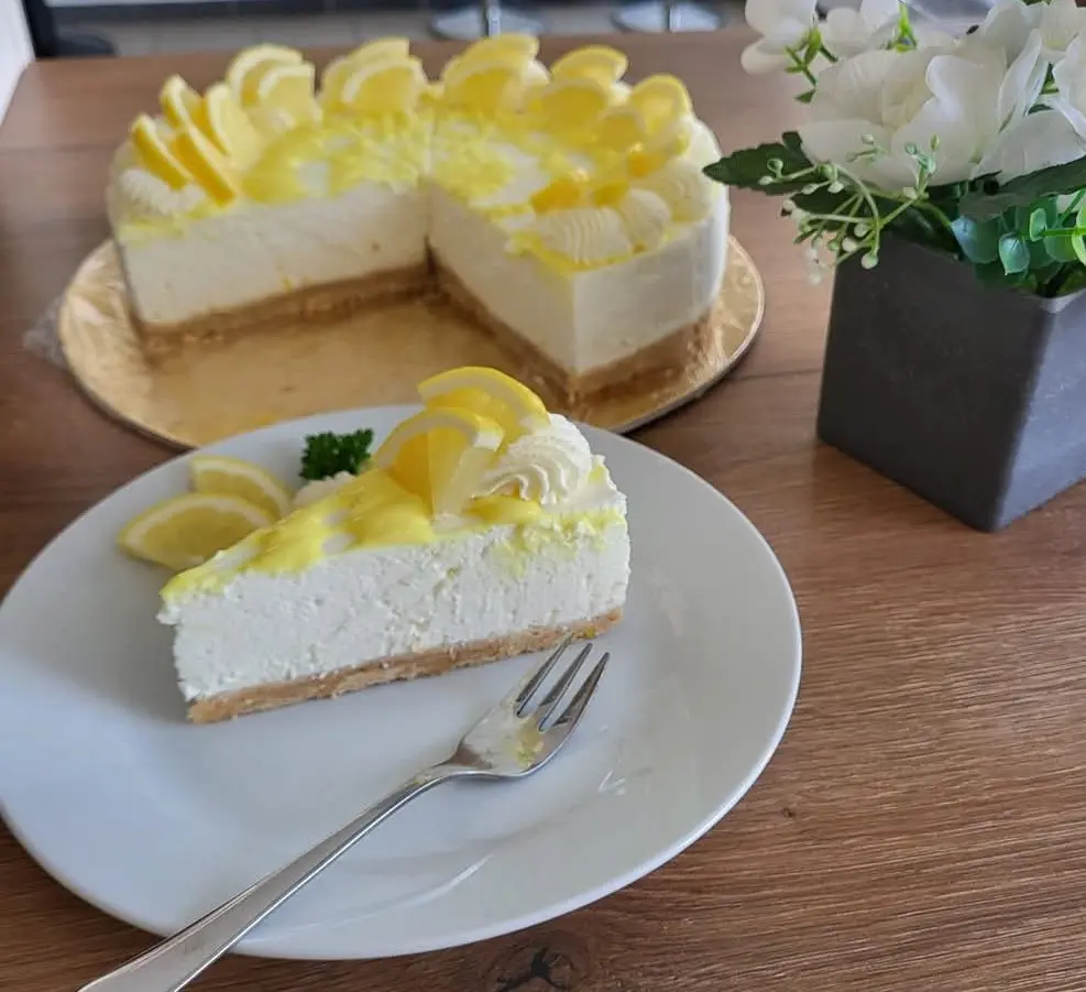 citronový chessecake