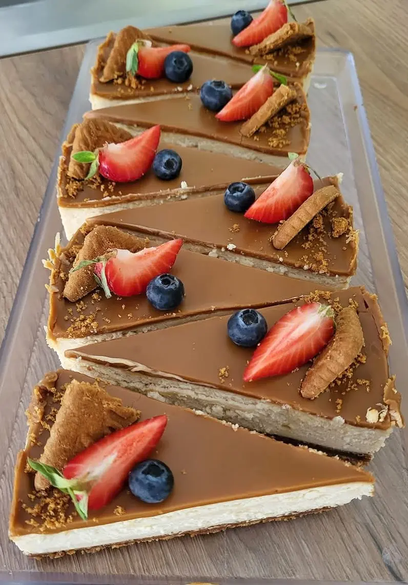lotusový cheesecake